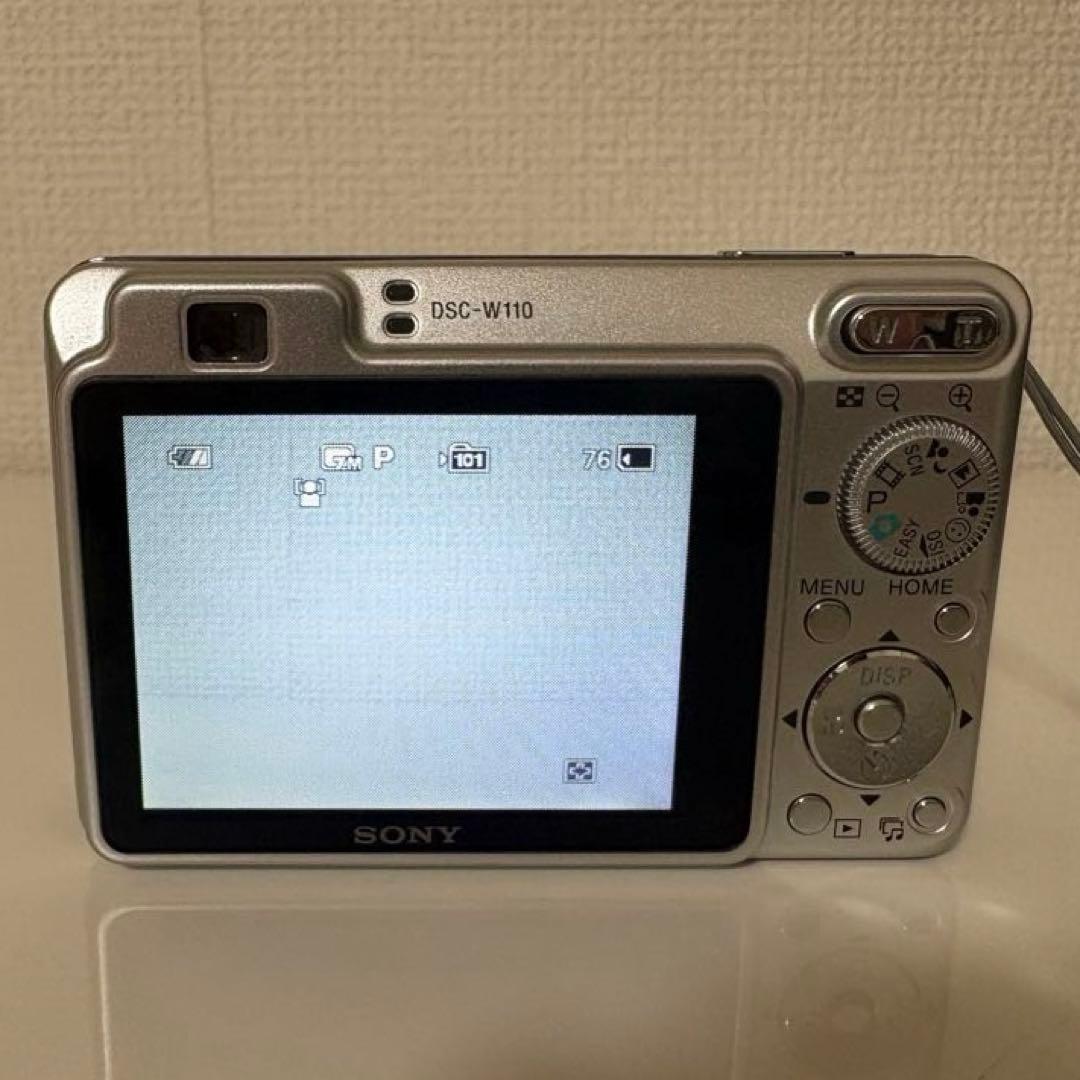 【動作確認済】SONY Cyber-shot DSC-W110 シルバー