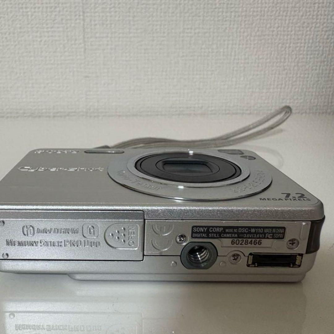 【動作確認済】SONY Cyber-shot DSC-W110 シルバー