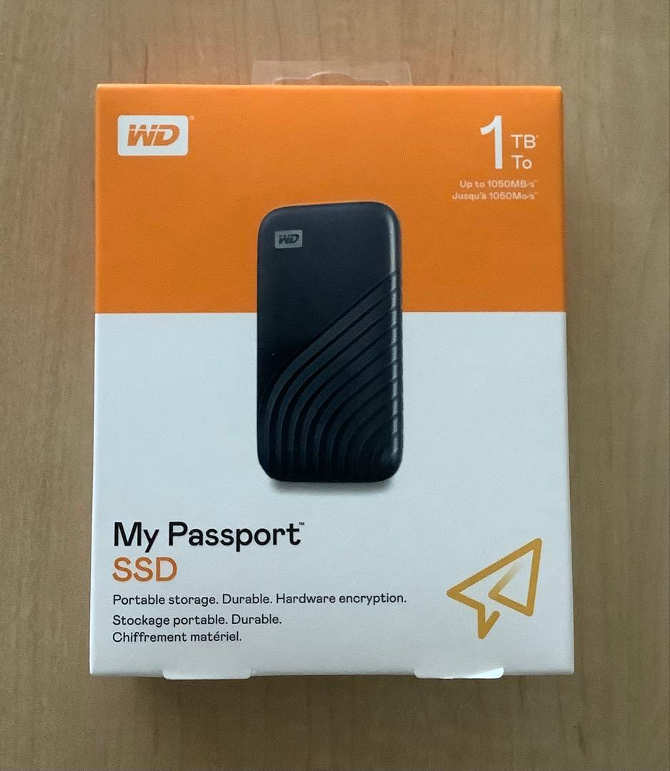 WD ポータブルSSD 1TB My Passport 【未開封・未使用】
