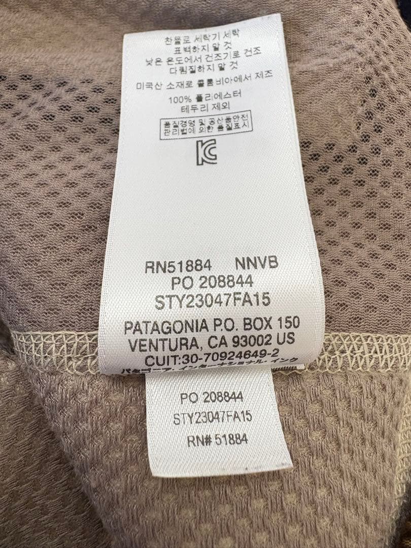 patagonia フリースベスト/メンズM/STY23047FA15