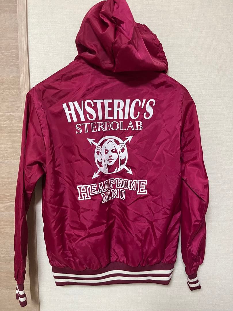 ヒステリックグラマー ハーフジップパーカー