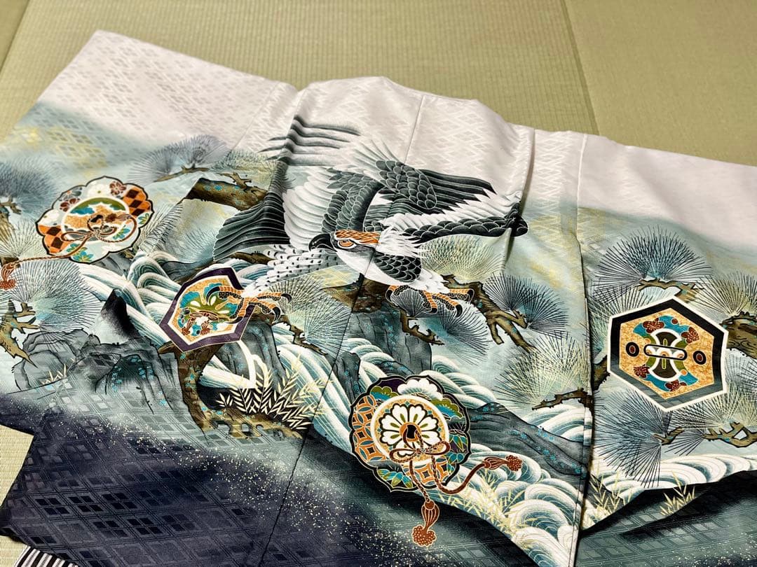 【美品】七五三 着物 5歳 男の子 袴フルセット