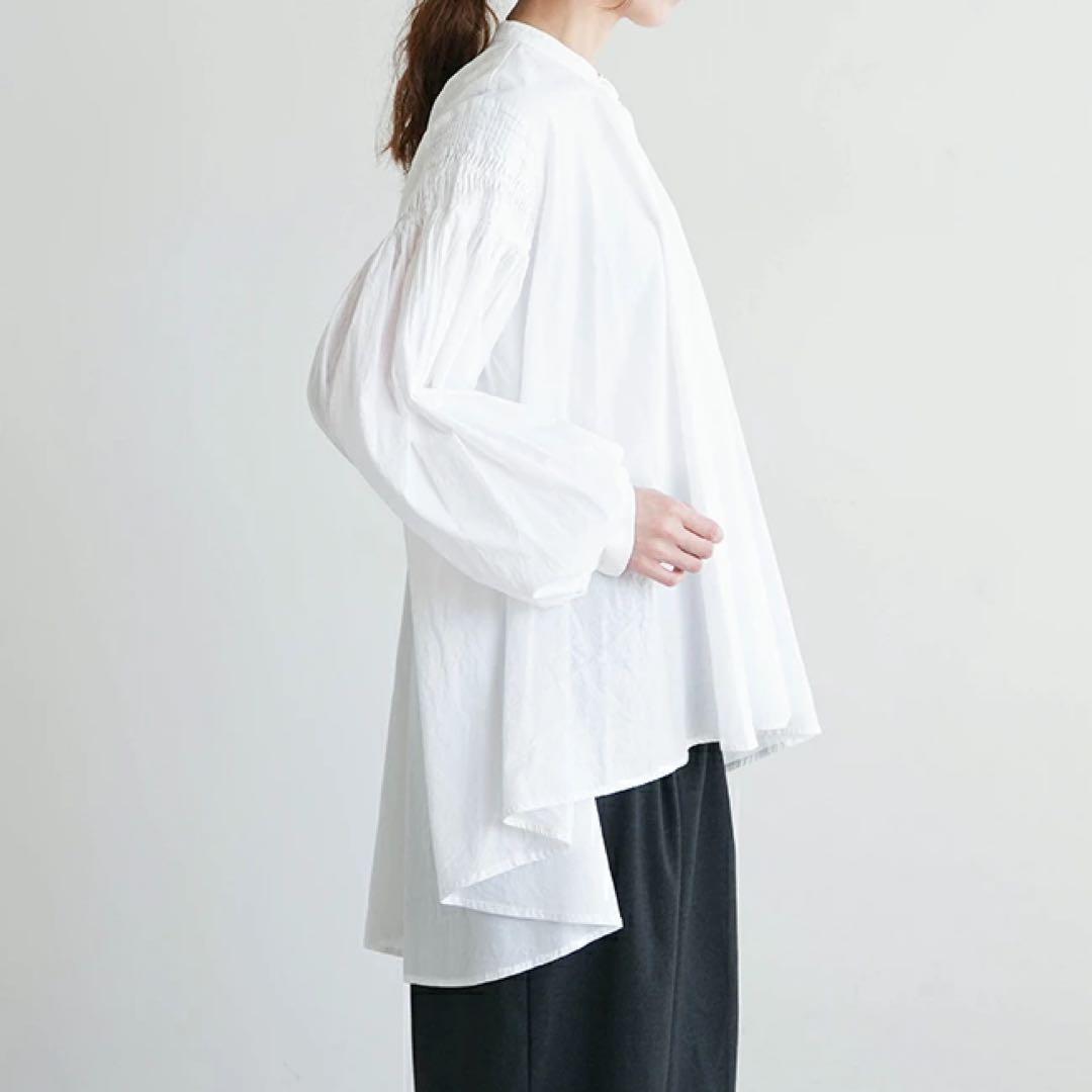 人気完売⭐︎mizuiro ind ピンタックパフスリーブシャツ☆