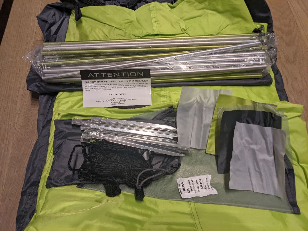 アルプス マウンテニアニング Highlands 3 4シーズンテント 冬用 雪