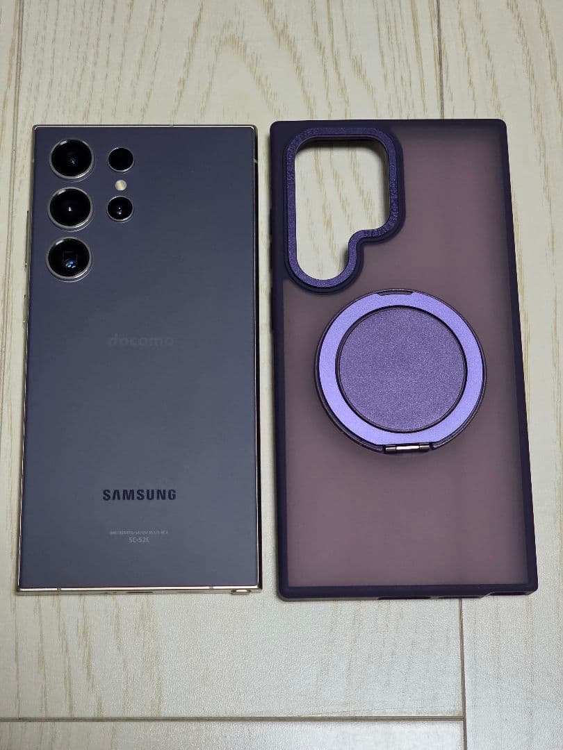 GalaxyS24 Ultra docomo SIMフリー256GBバイオレット