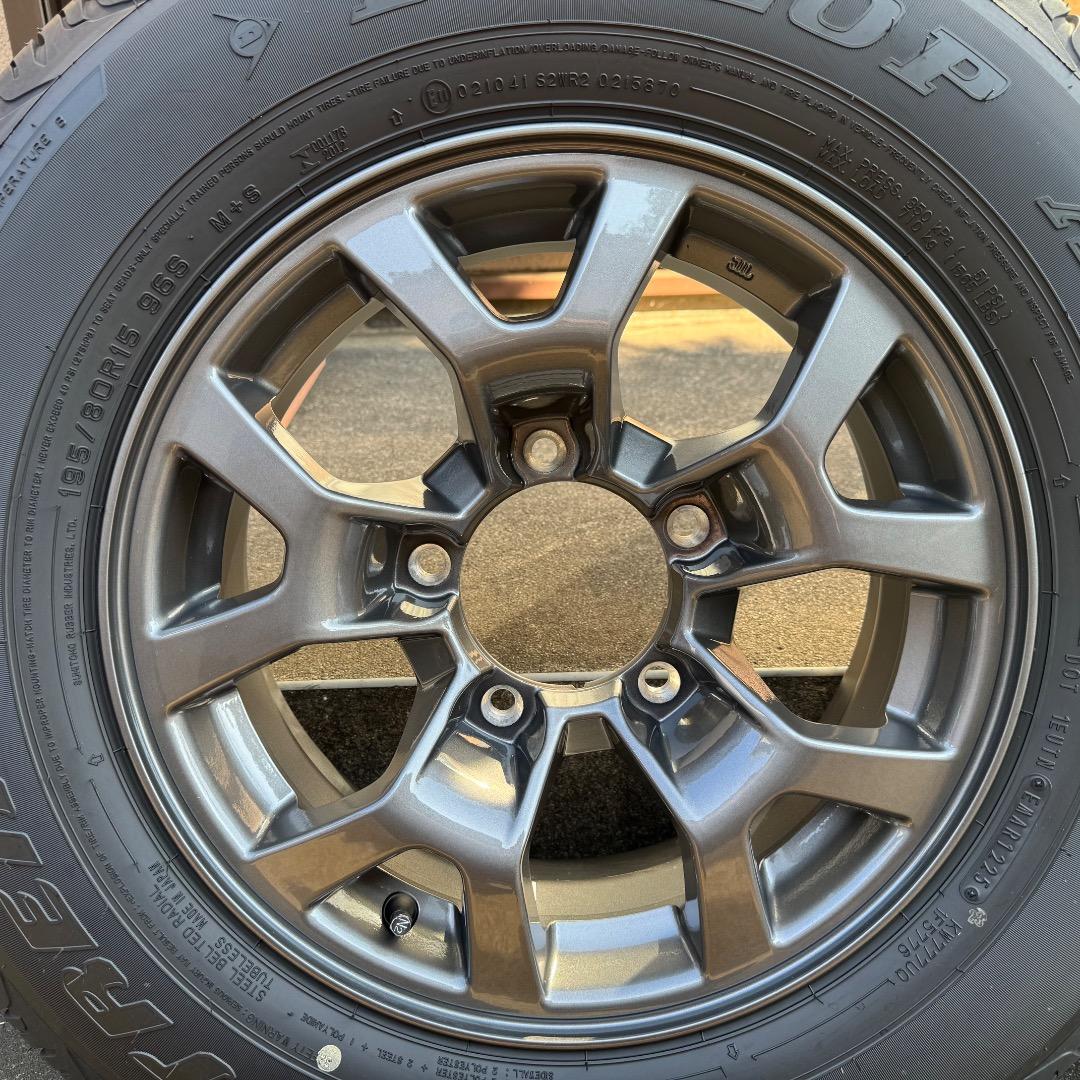 （送料込み）ジムニーシエラ JB74 新車外し ホイール＆タイヤ 2025年製