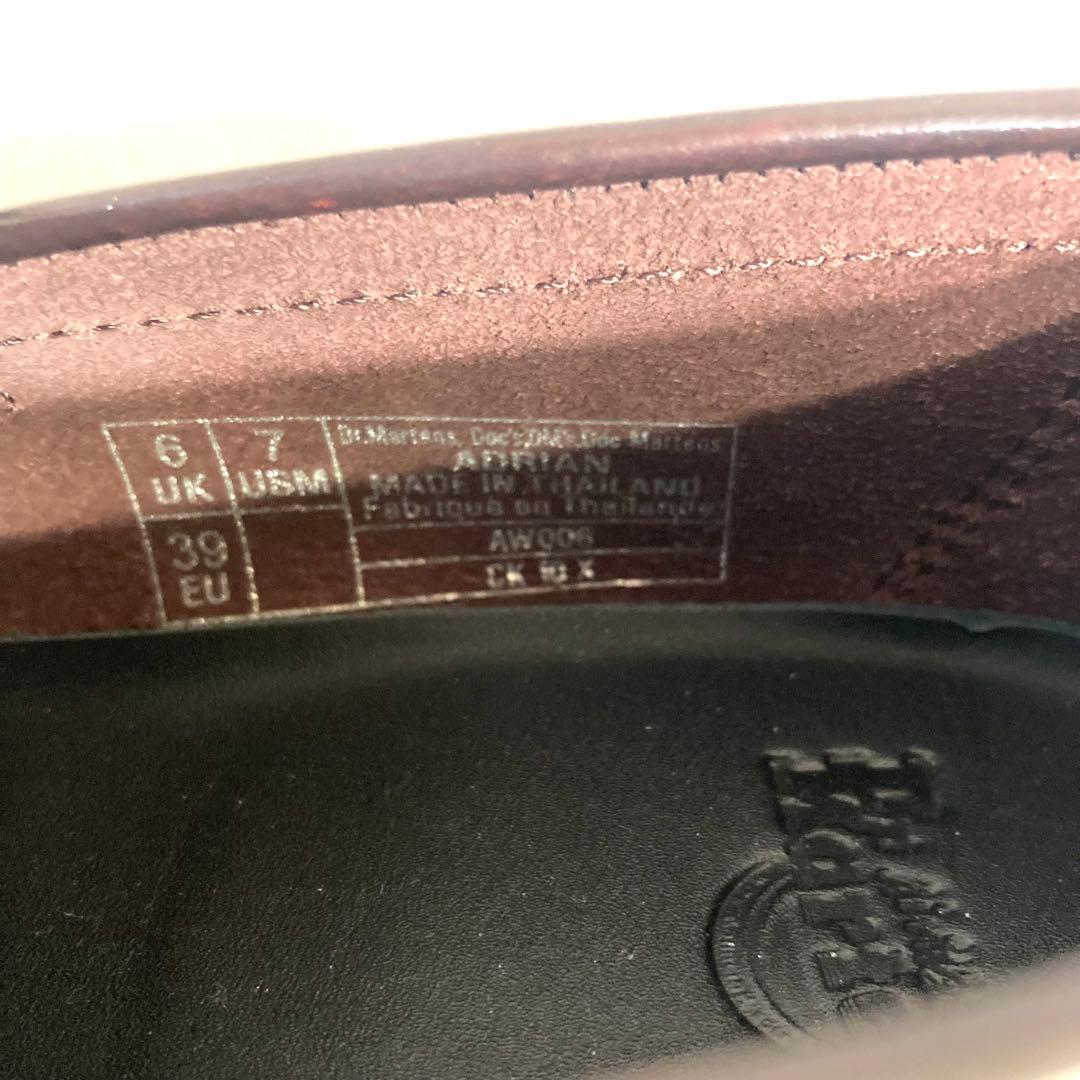 ✨極美品✨　ドクターマーチン　ローファー　エイドリアン　チェリーレッド　25