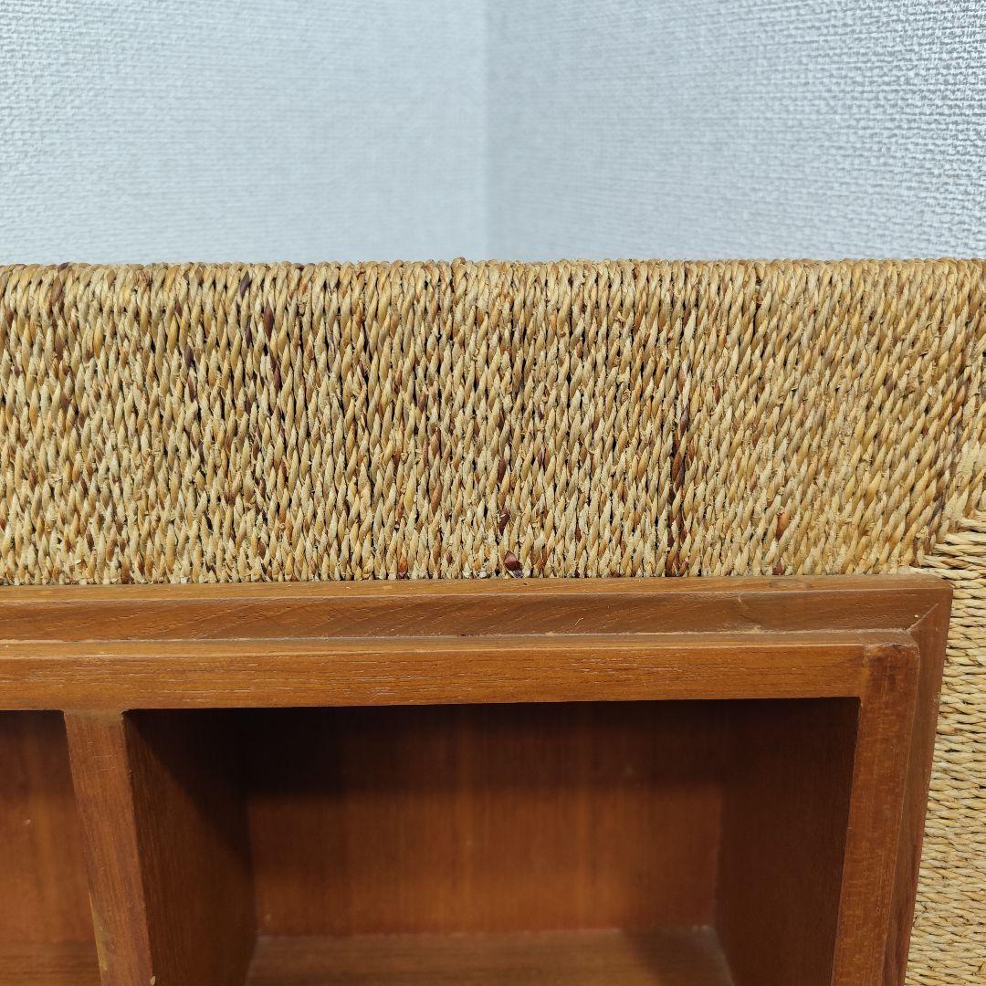 パーフォマックス ウォーターヒヤシンス 壁掛シェルフ ライトブラウン×ブラウン