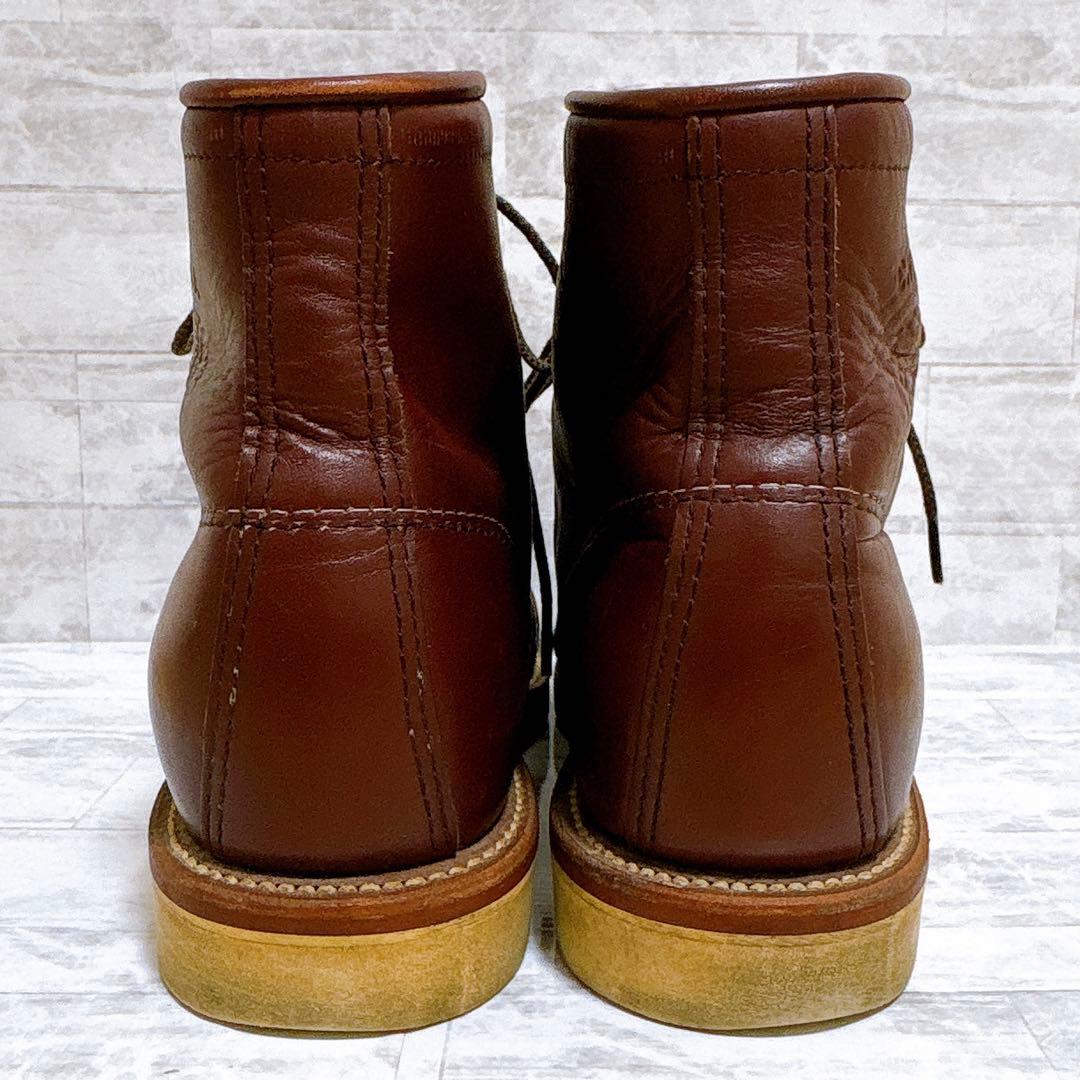 80’s✨Chippewa 黒タグ 刺繍タグ モックトゥ USA製 27cm