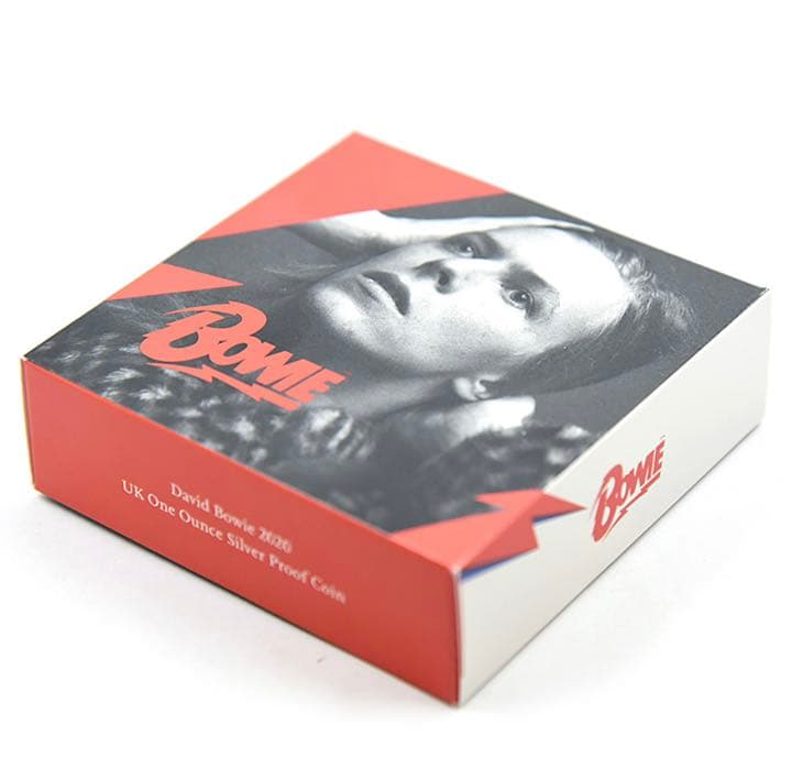 【高鑑定】2020年 デヴィッド ボウイ 銀貨 デビット  イギリス