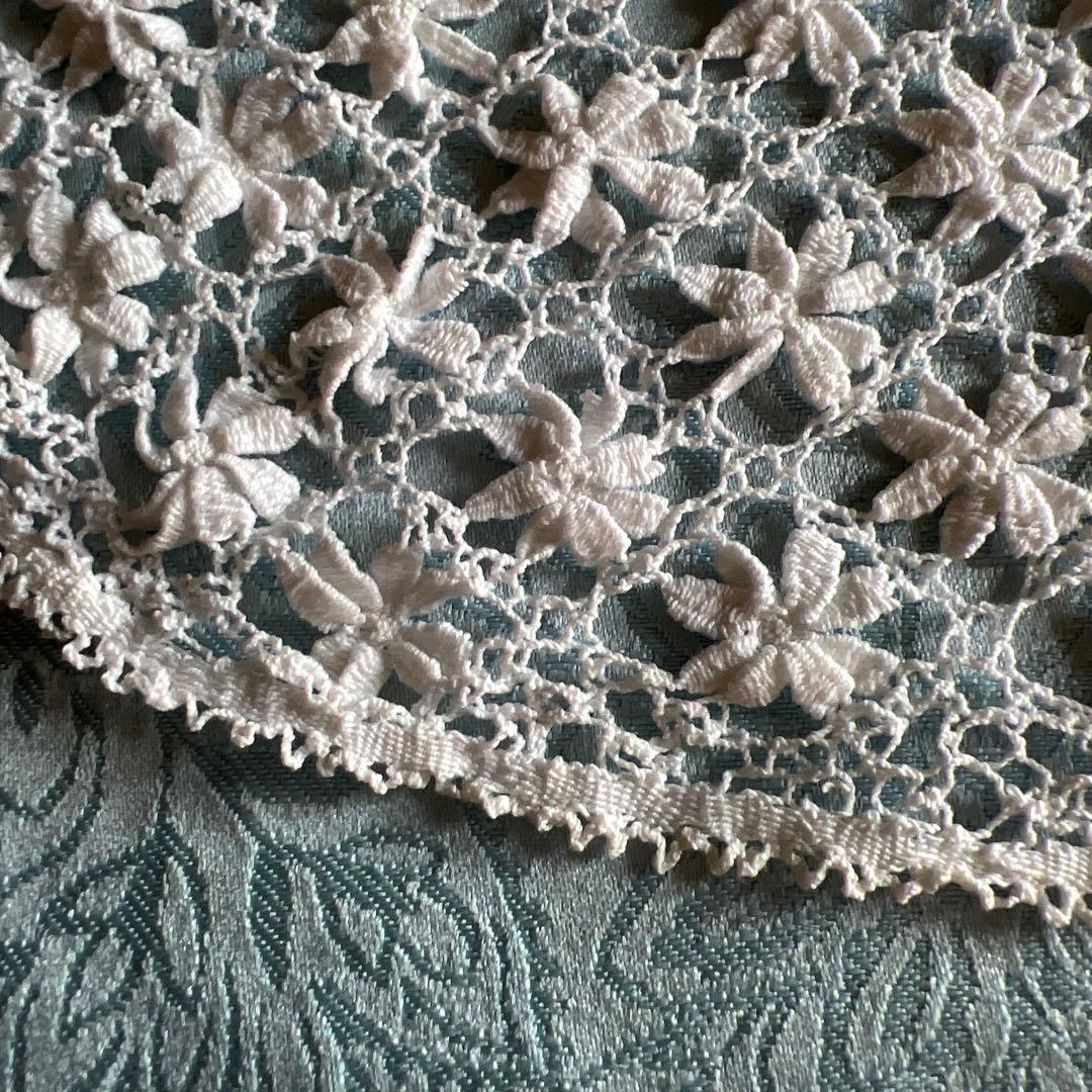 花柄アンティークレース　フランス