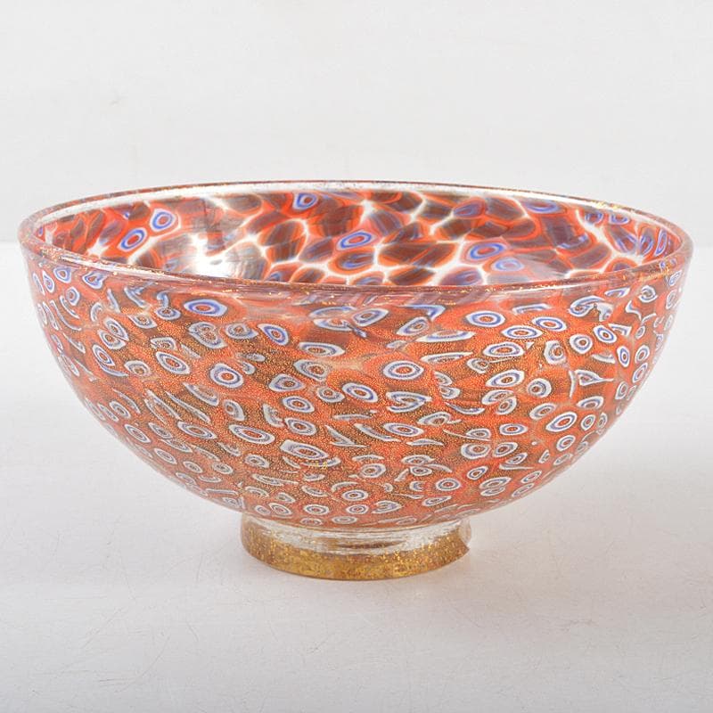 茶道具　ガラス工芸　金彩　茶碗　鉢　V　R5835