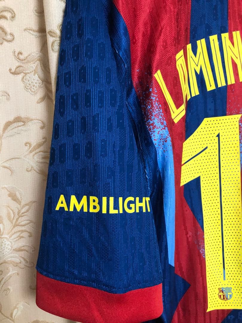 [美品]バルセロナ25-26 4th ラミン・ヤマル オーセンティック Lサイズ