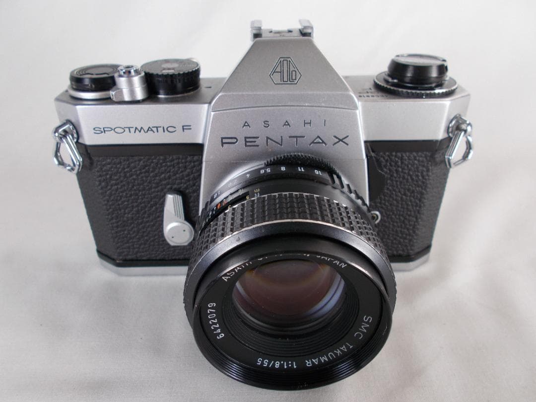 フィルムカメラ 整備済　Pentax SPF + レンズ f/1.8　K282