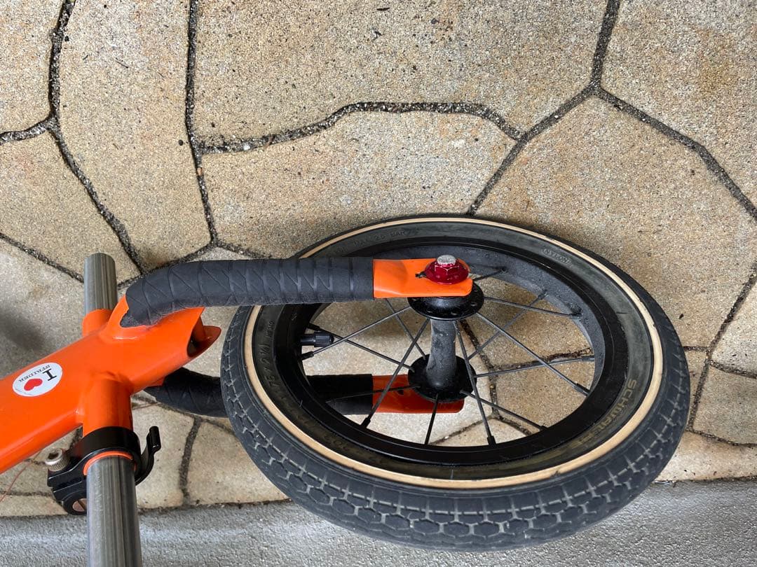 大人用STRIDER スポーツタイプ　オレンジ　カスタム