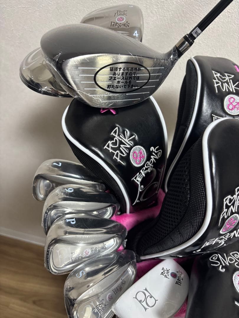 PERSON'S POP PUNK パーソンズ　レディースゴルフ　ハーフセット