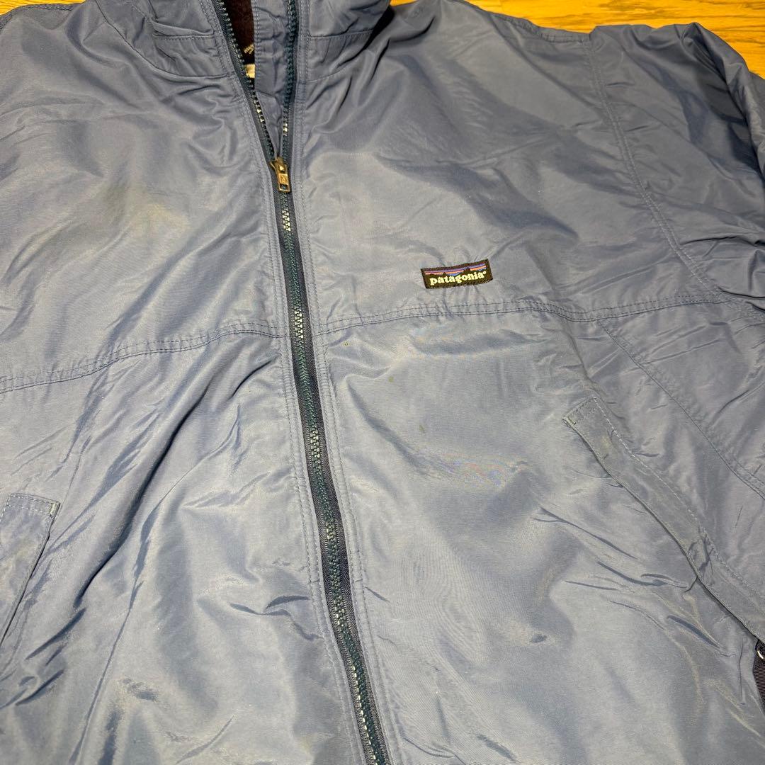 ゆ*様 PATAGONIA ジャケット L 雪なしタグ ネイビーブルー 中古