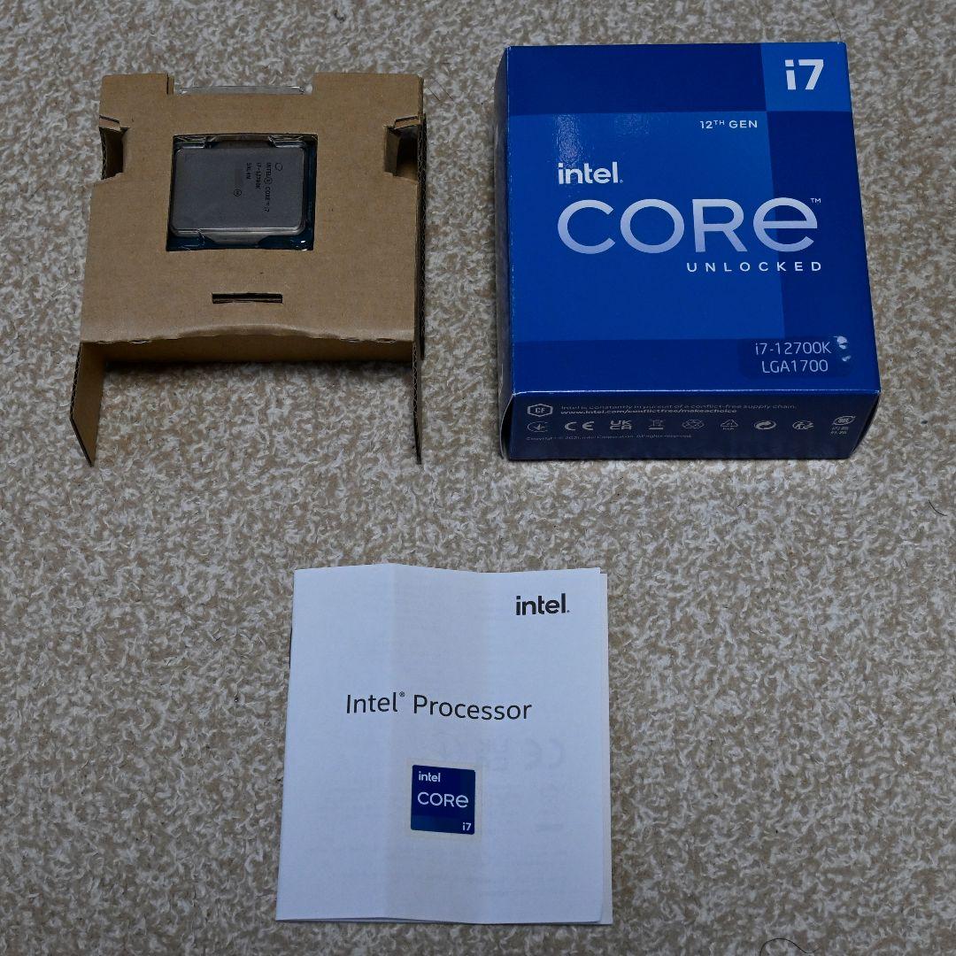 咚*ん様 intel core i7 12700k 動作確認済み