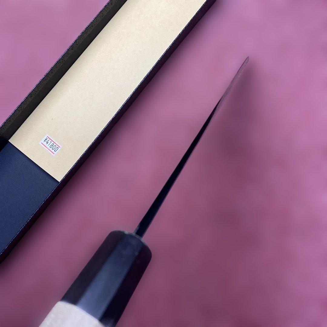 銀三　勘所切付型特製万能和包丁　210㎜　7寸