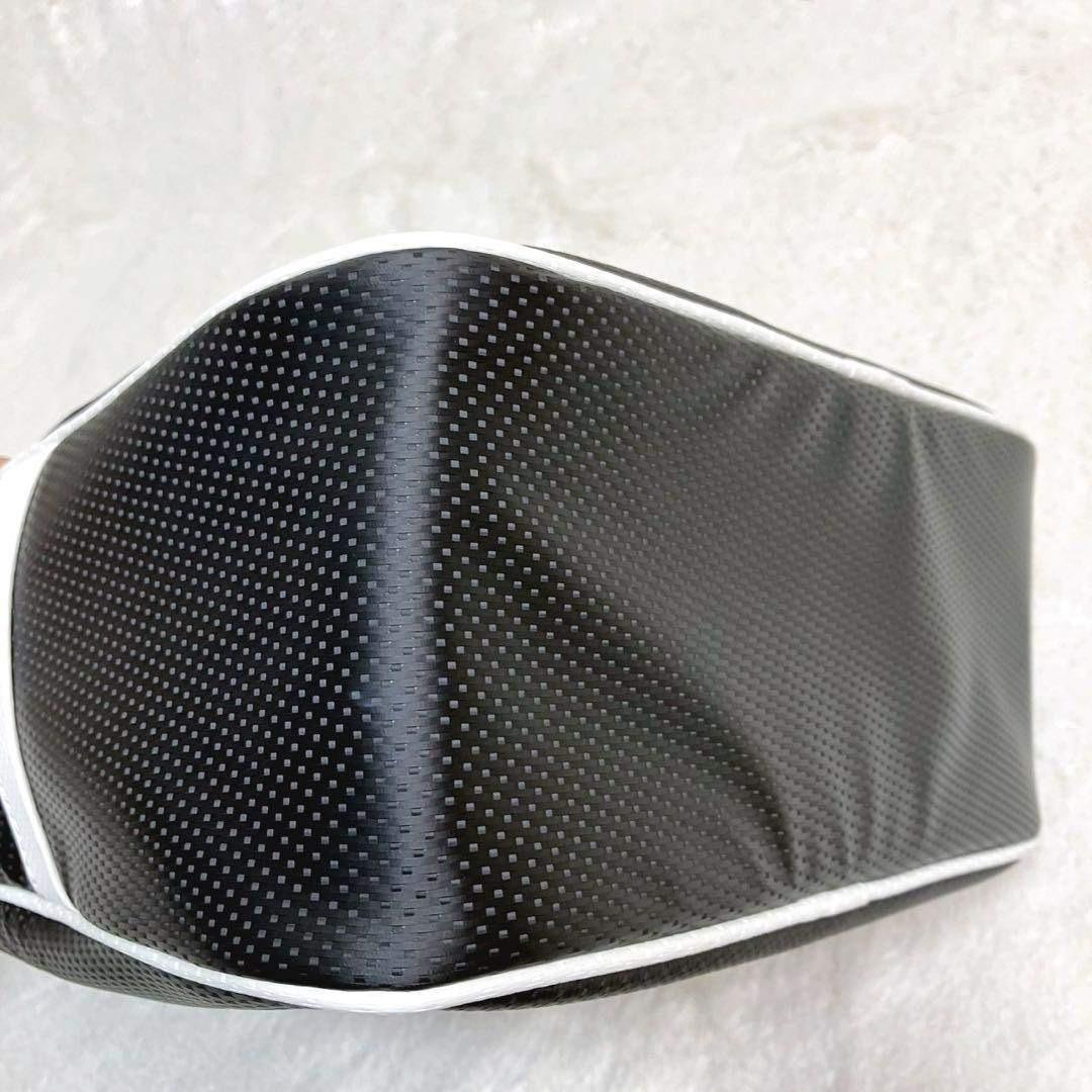 M・U SPORTS 2025年秋冬新作 立体サガラ刺繍シューズバッグ 黒