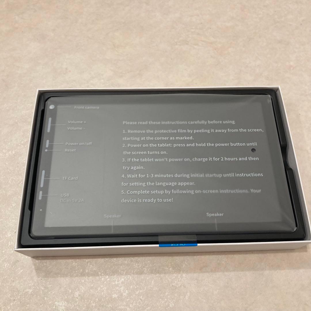 タブレット 10インチ android 15 20GB+64GB+1TB拡張 黒