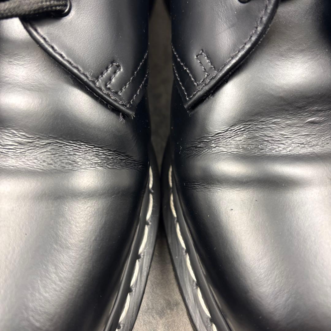 【美品】UK8 (27cm)ドクターマーチン 1461 WS ホワイトステッチ