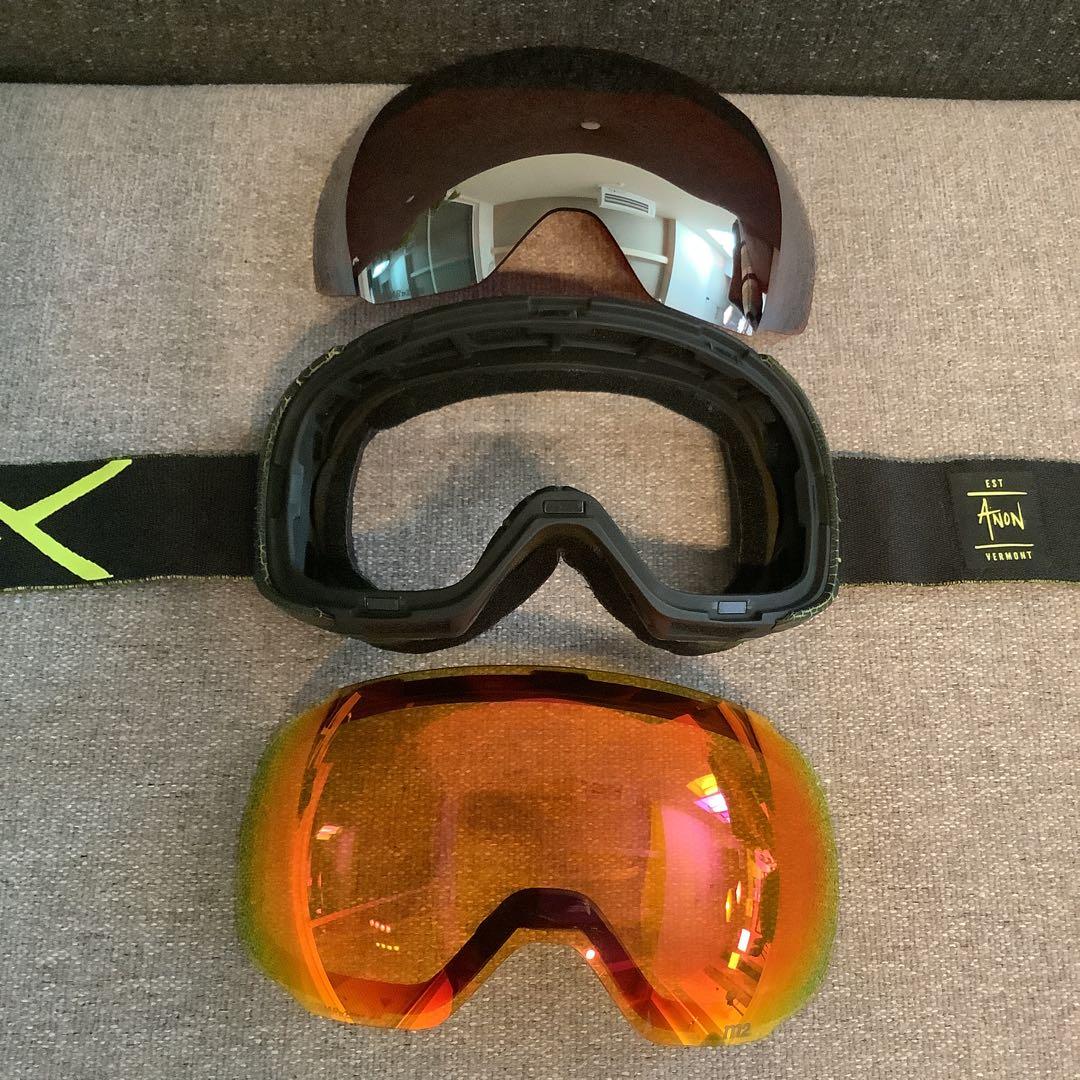 028 アノンANON(バートンBURTON) M2スノーボード スキーゴーグル