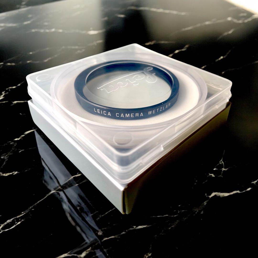 【新品】ライカ E46 II ブラック UV フィルター Leica LEICA