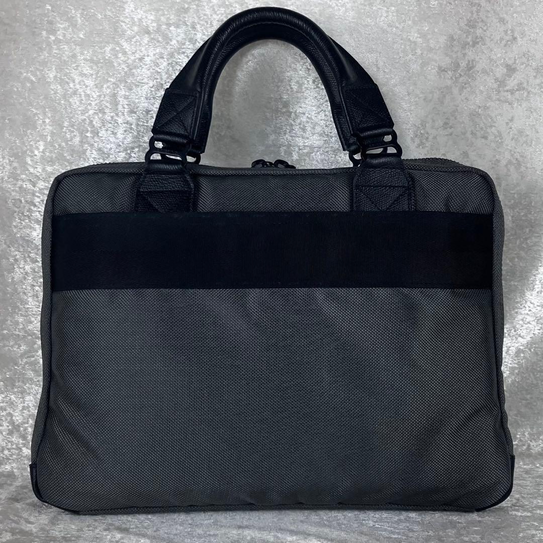 現行 未使用級 ブリーフィング フュージョン ワンウェイ ブリーフケース グレー