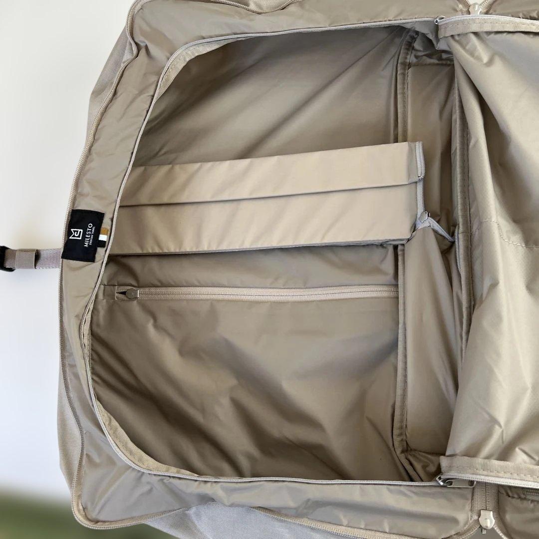 【美品】MILESTO ミレスト STLAKT 3WAY ボストンバッグ 撥水