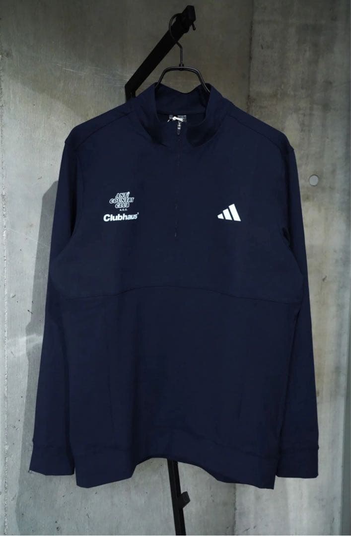 ANTI COUNTRY CLUB x ADIDAS GOLF ネイビー L