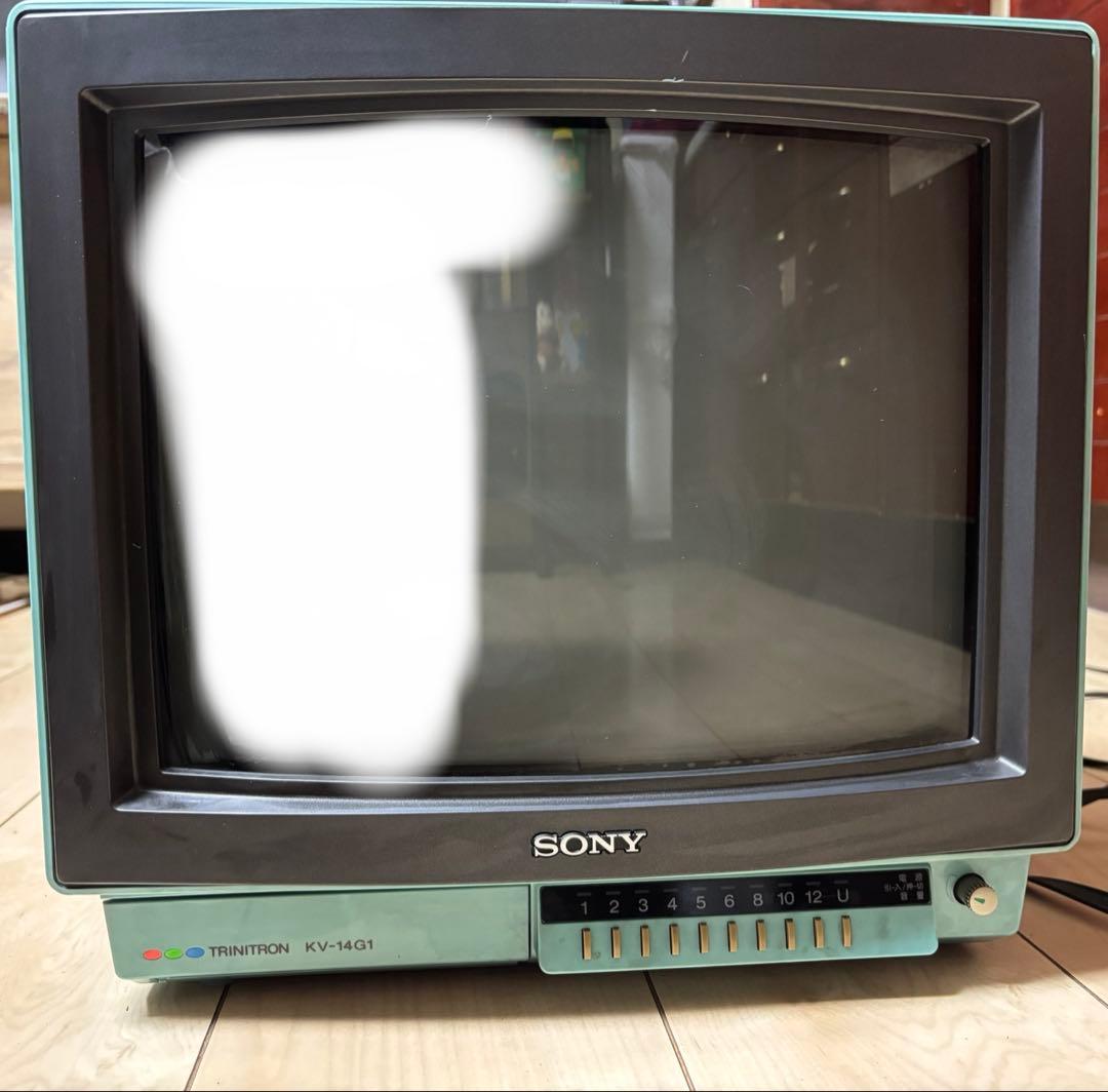 SONY トリニトロン ブラウン管テレビ KV-14G1 通電・映像確認済み