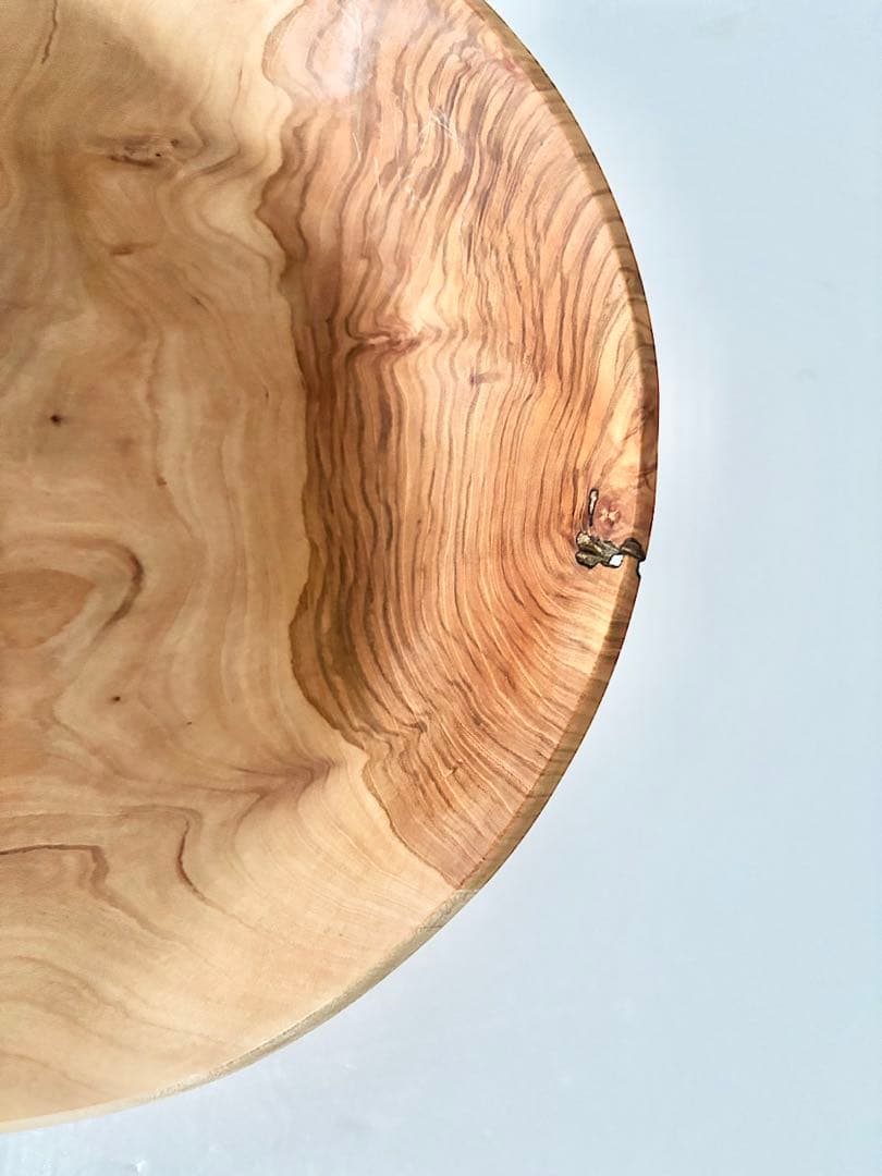 【美品】須田二郎　木のボウル　33cm