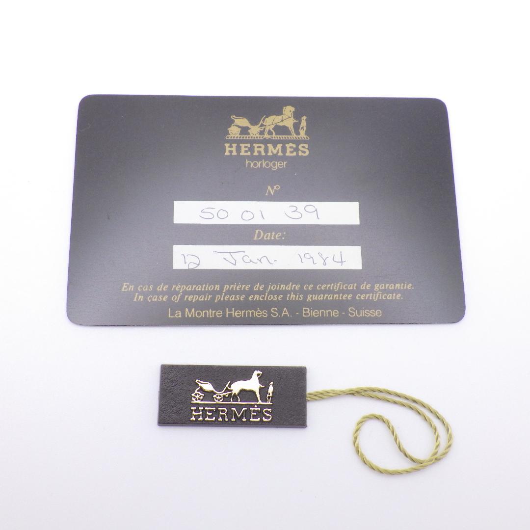 稼働 エルメス ケリーウォッチ レディース ゴールド パドロック オリジナル箱付