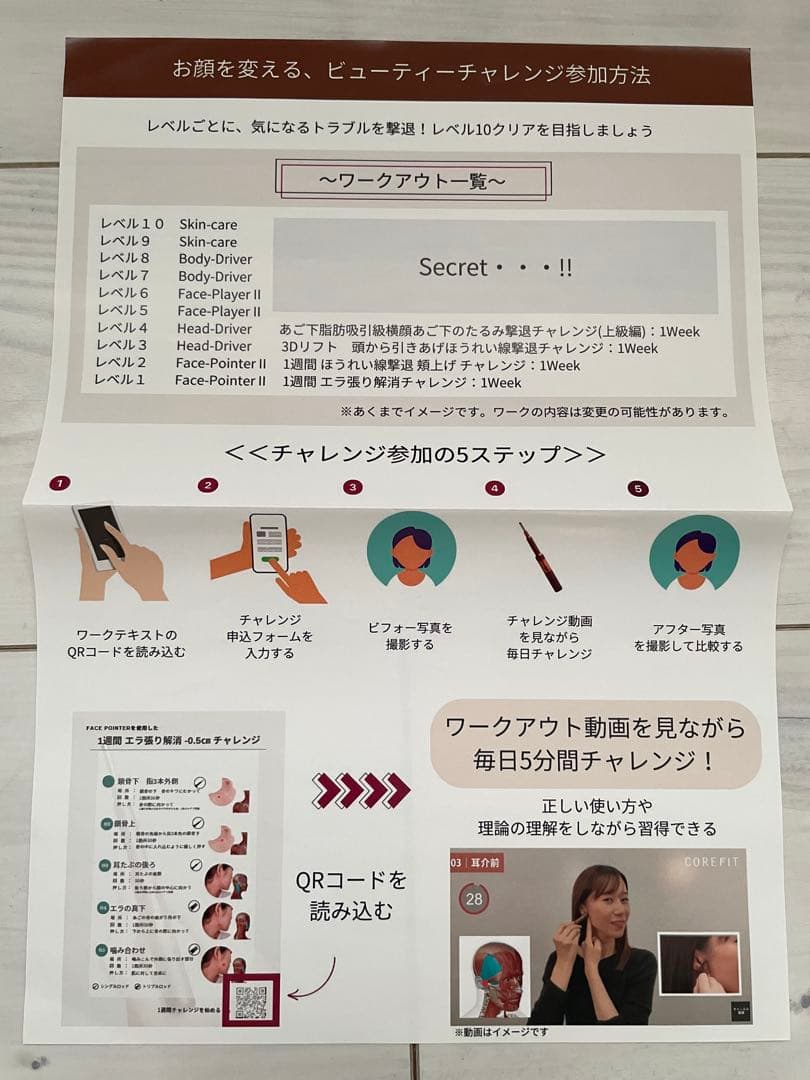 COREFIT THE FACE POINTER 美顔器