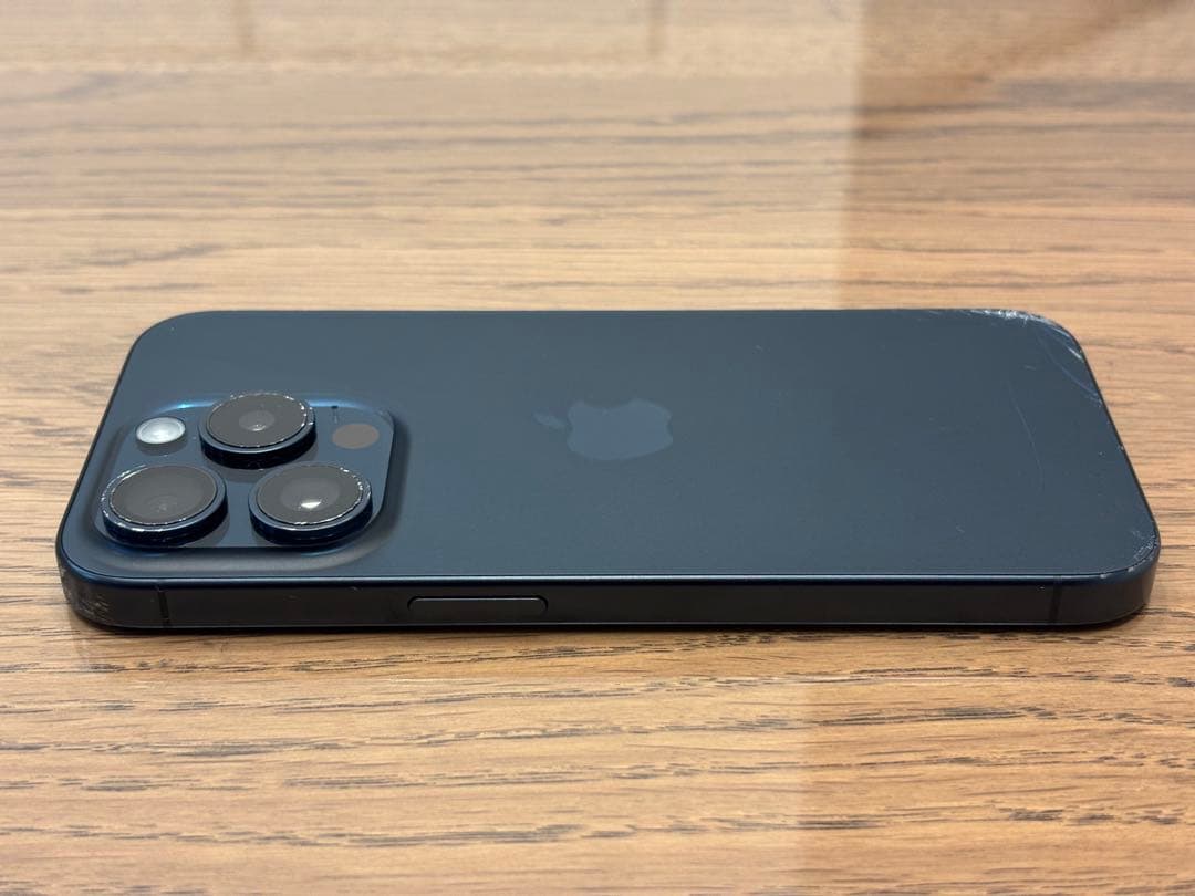 iPhone 15 pro 128GB ブルーチタニウム ジャンク品