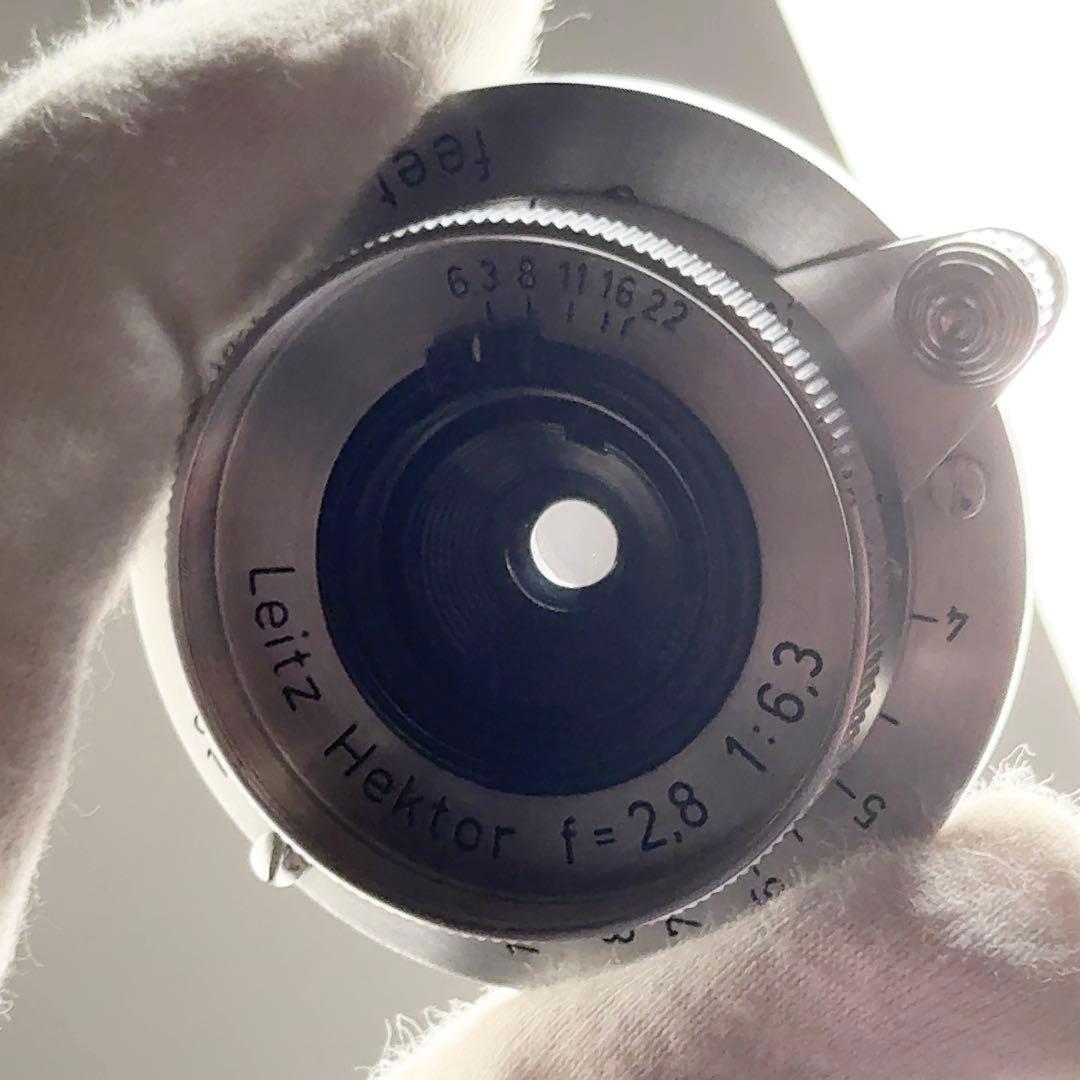 【希少700本】ライカ｜ヘクトール L28mm F6.3（コーティング付き）美品