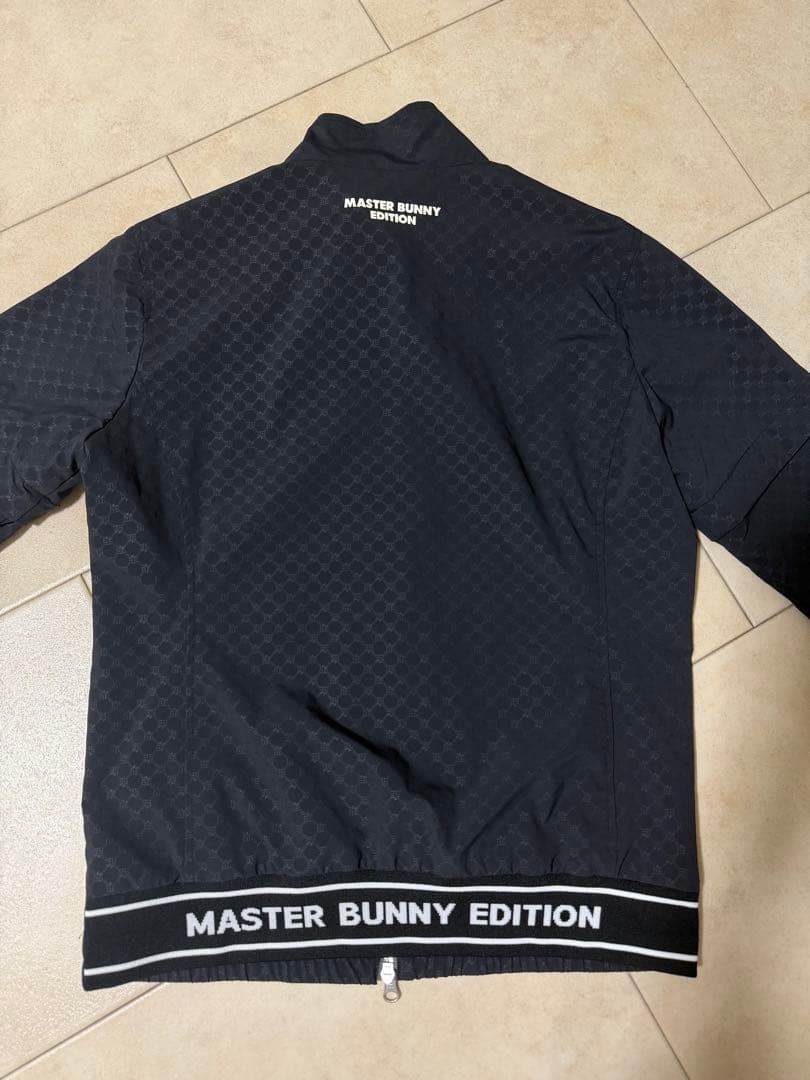MASTER BUNNY EDITION ブラックジャケット モノグラムブルゾン