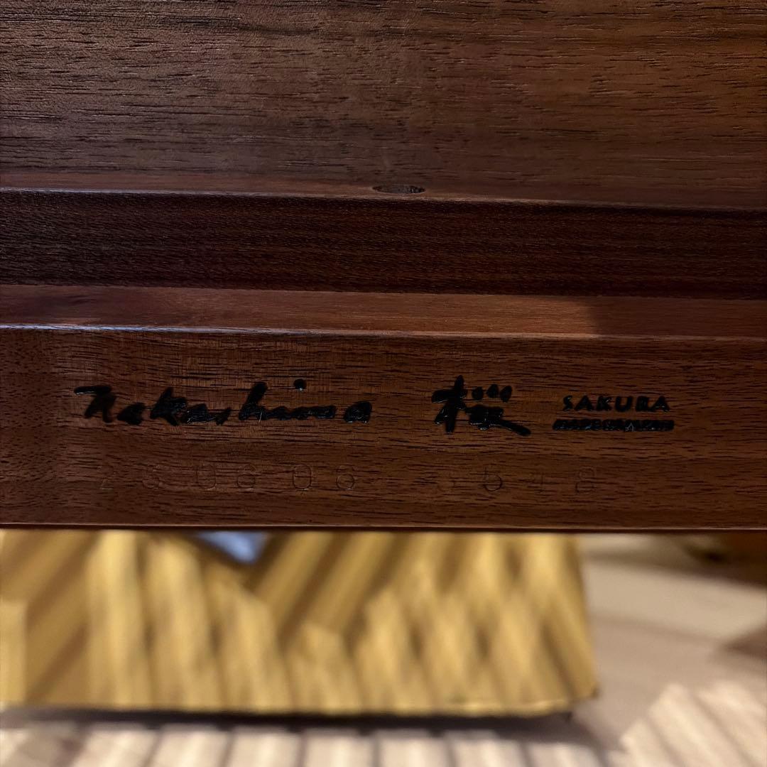 ジョージナカシマ　桜製作所　クッションチェア