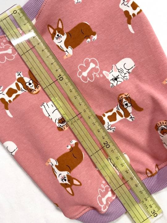 ●犬服●ハンドメイド 胴49 NO.504 フレブル パグ