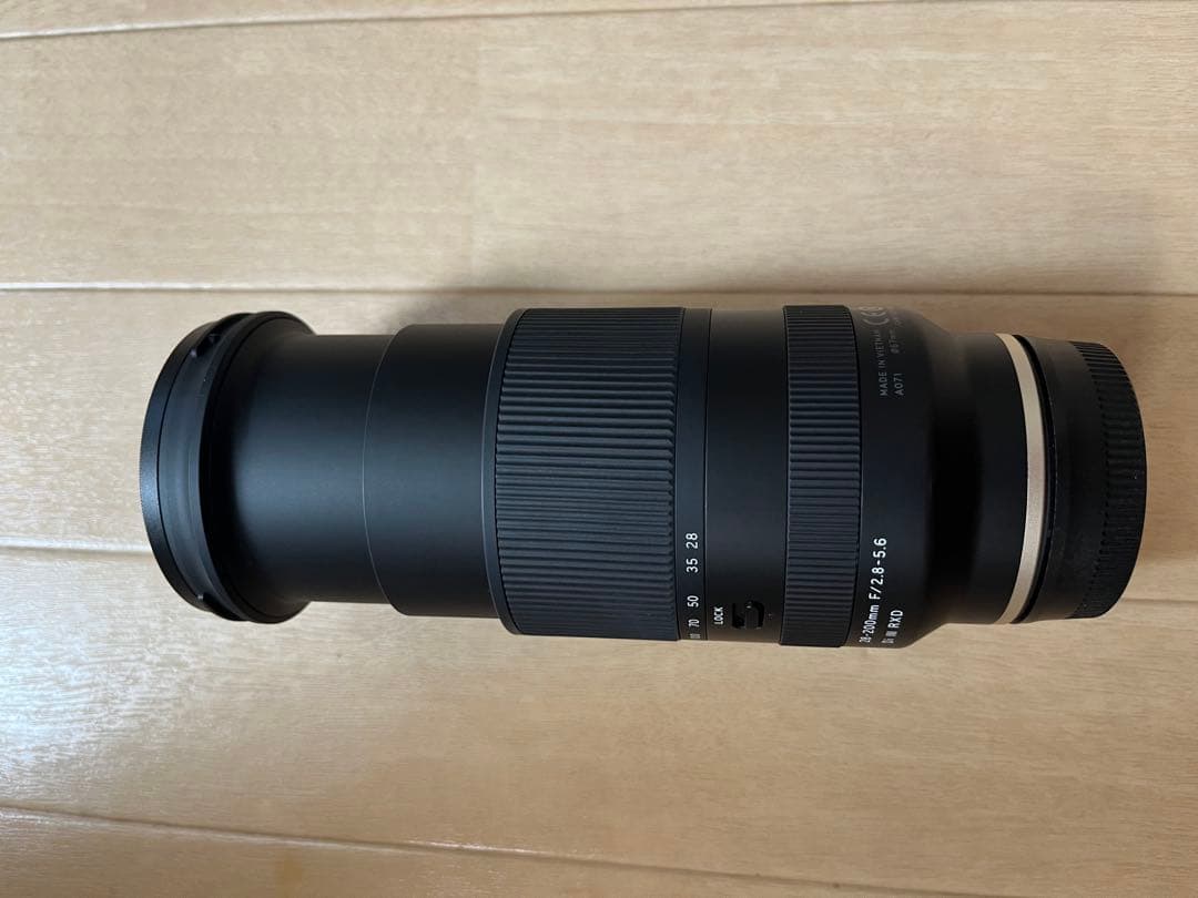 TAMRON 28-200mm F2.8-5.6 ズームレンズ　Eマウント