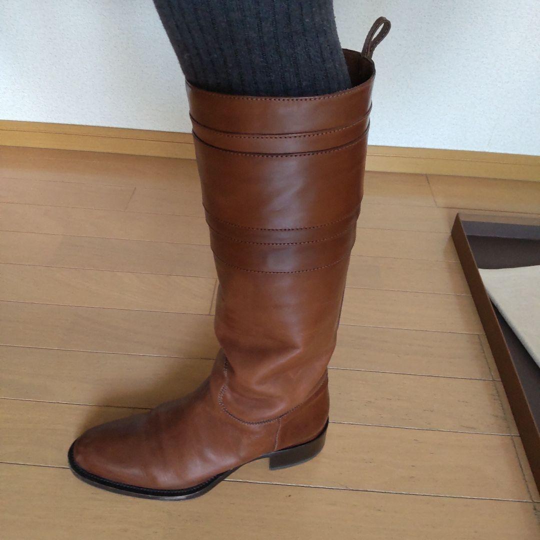 最終価格★希少デザイン サルトル 37 箱付き ロングブーツ