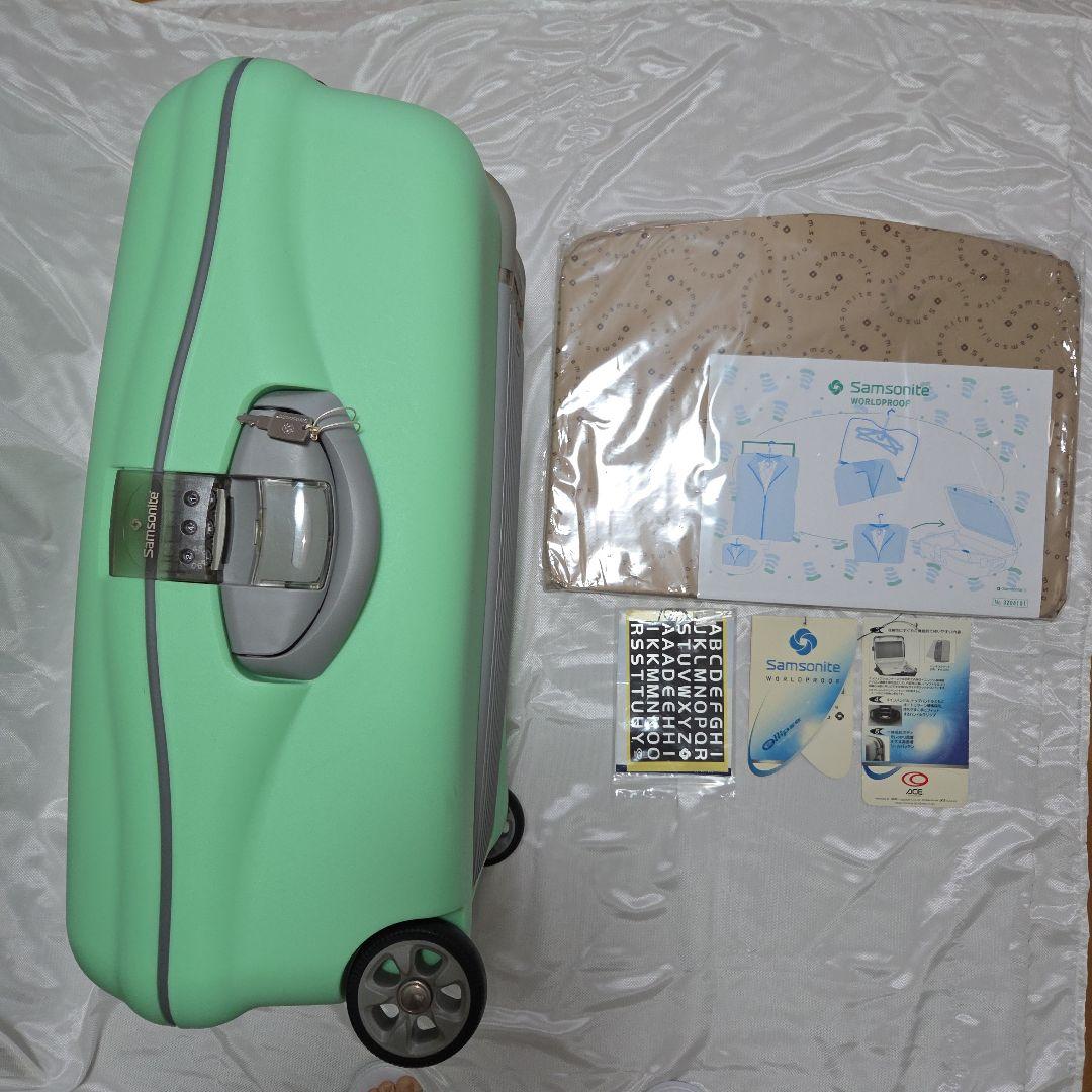◆ 65L サムソナイトスーツケース エリプス 日本製 メロン ワールドプルーフ