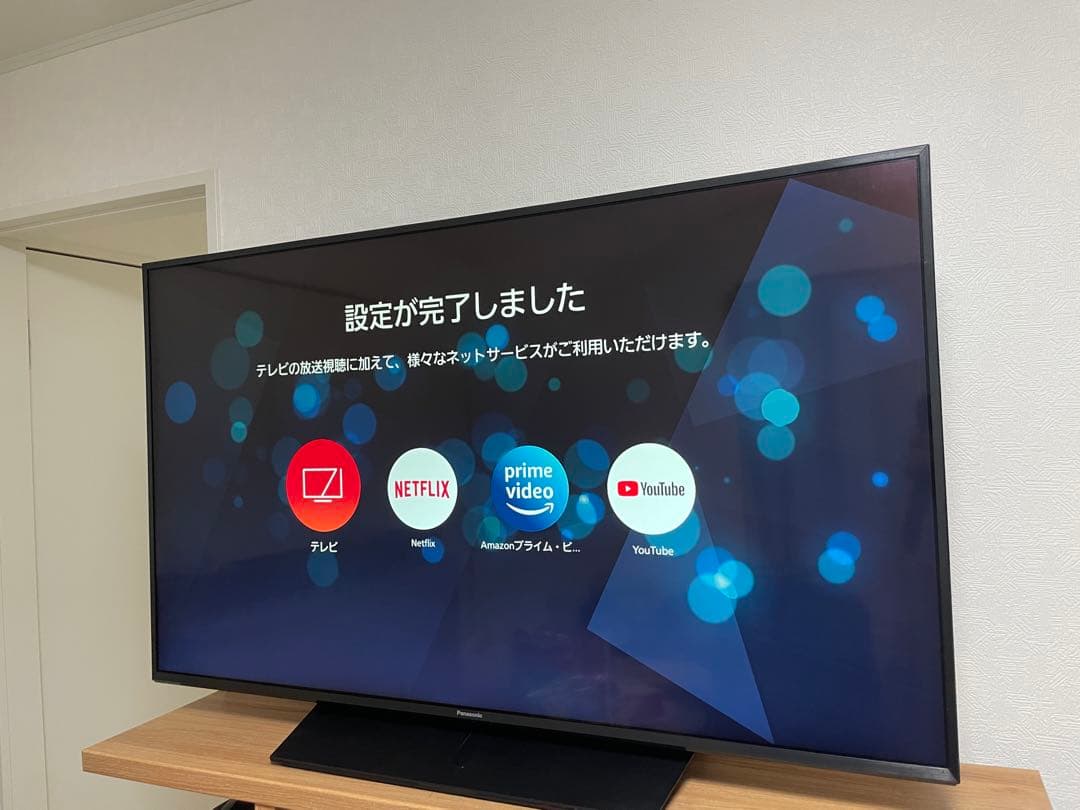 美品パナソニック 49インチ 4Kダブルチューナー内蔵 液晶テレビ 2020年製
