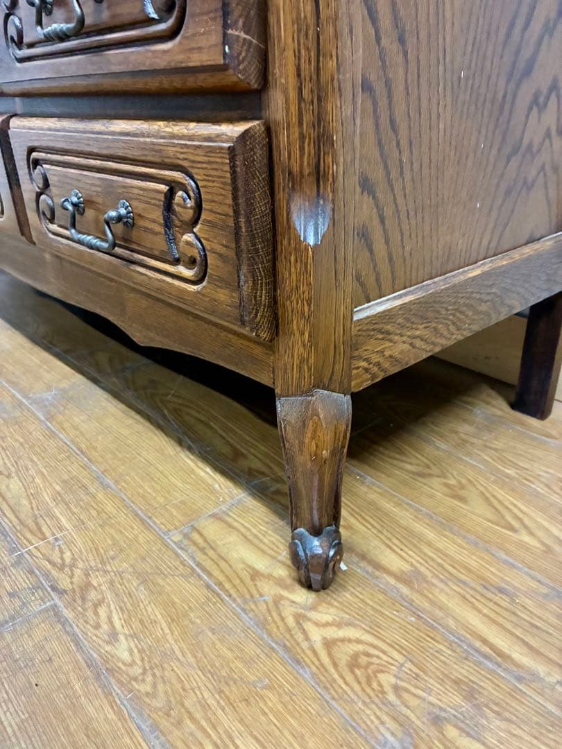 kawa☆管389☆ルーマニア製☆三越ブルージュ☆4段チェスト