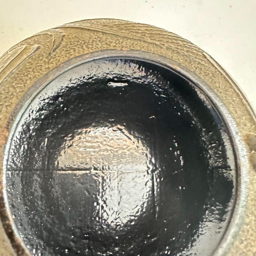 【希少】南部鉄器　急須　宝生堂　とんぼ　茶漉し付き　6.6mm