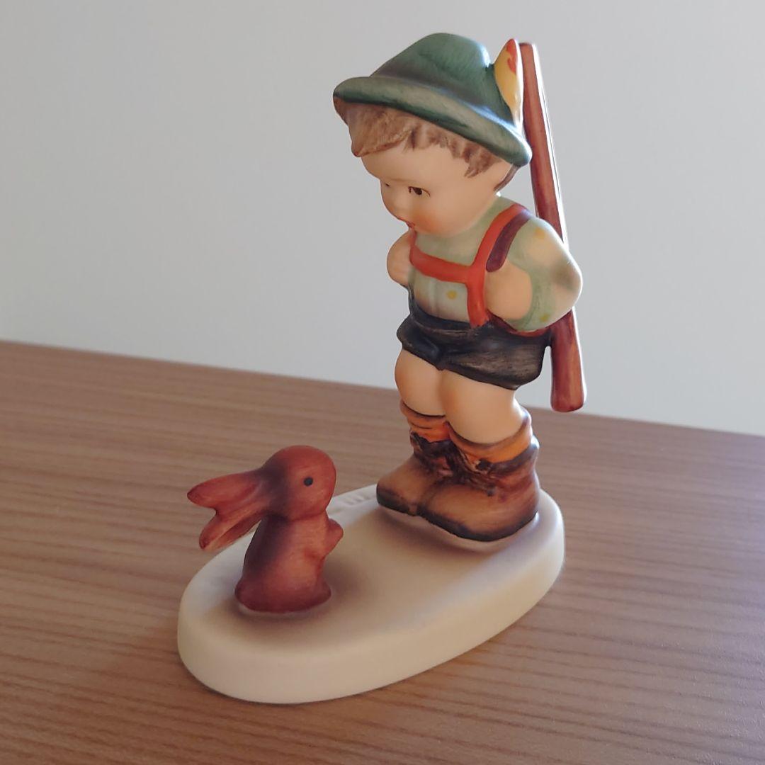 フンメル陶器人形　ゲーベル　ビンテージ 　ドイツ 　TMK-7　うさぎ