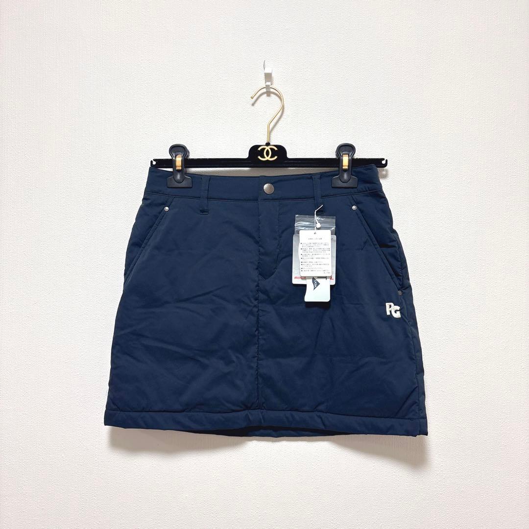 【PEARLY GATES】新品　ダウン風綿入りスカート【レディース】ゴルフ　冬
