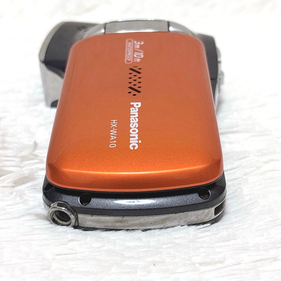 【美品】Panasonic HX-WA10 ムービーカメラ　本体　防水