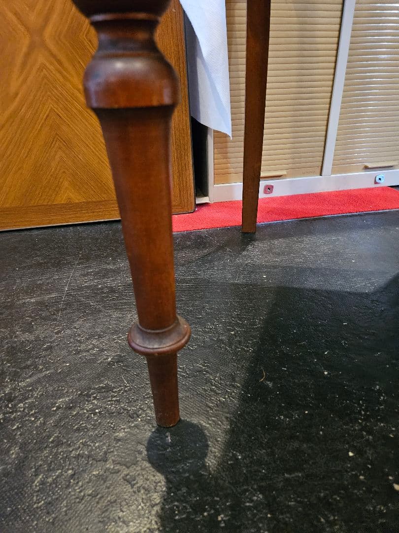 椅子　チェア　ベルベット　ロココ調　ドレッサー　昭和レトロ　アンティーク